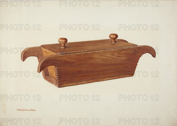 Dough Trough, c. 1940. Creator: M. Rosenshield-von-Paulin.