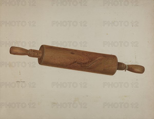 Rolling Pin, c. 1940. Creator: Albert Rudin.