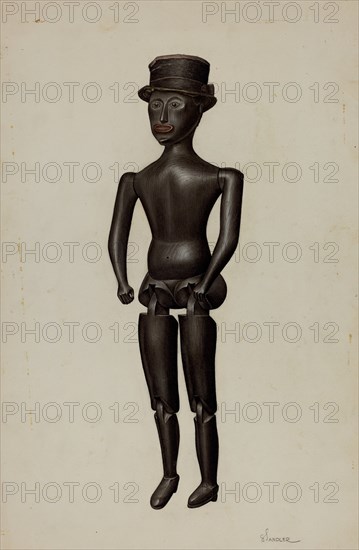 Dancing Doll, c. 1940. Creator: Selma Sandler.