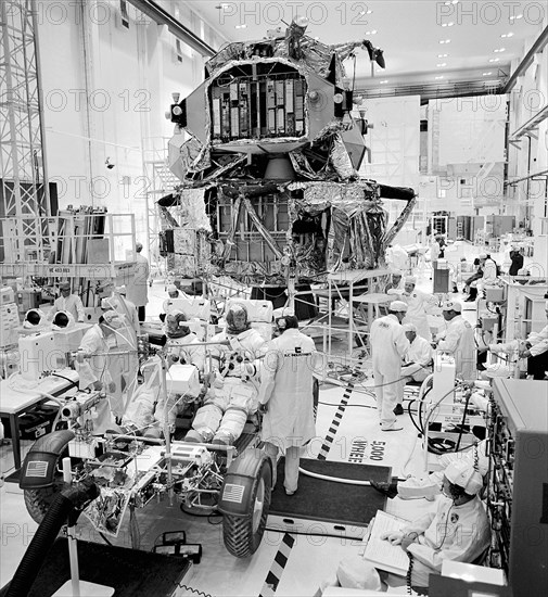 Apollo 17 Flight Hardware Checkout, Florida, USA, 1972.  Creator: NASA.