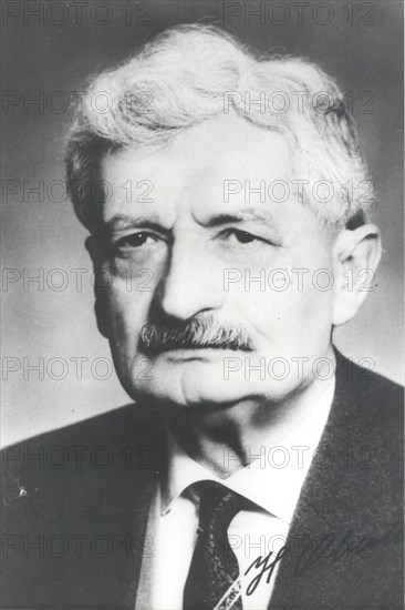 Hermann Oberth, German physicist and engineer, c1960. Creator: Richard Krauss.