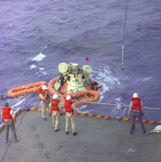 Apollo 8 Recovery, 1968. Creator: NASA.