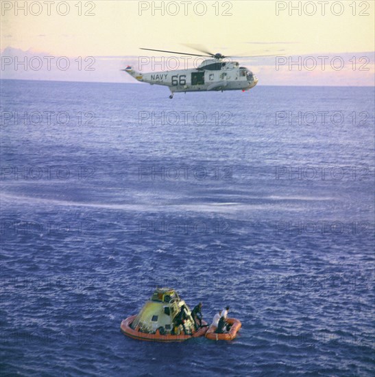 Apollo 10 Helicopter Recovery, 1969. Creator: NASA.