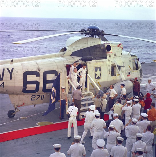 Apollo 8 Recovery, 1968. Creator: NASA.