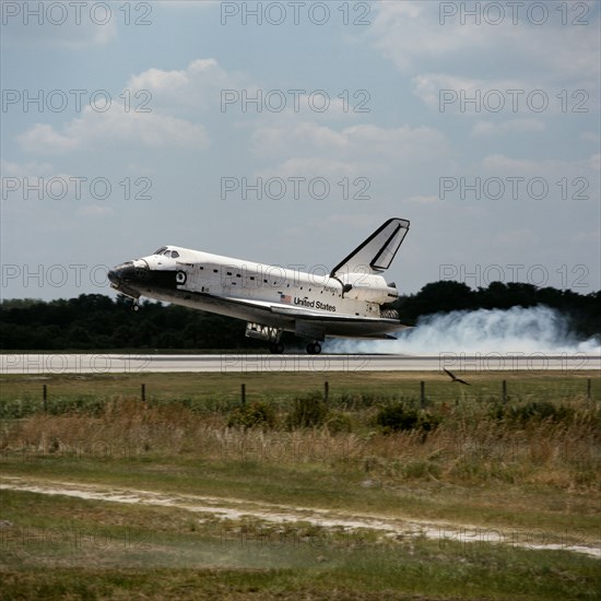 STS-91 landing, Florida, USA, June 12, 1998. Creator: NASA.