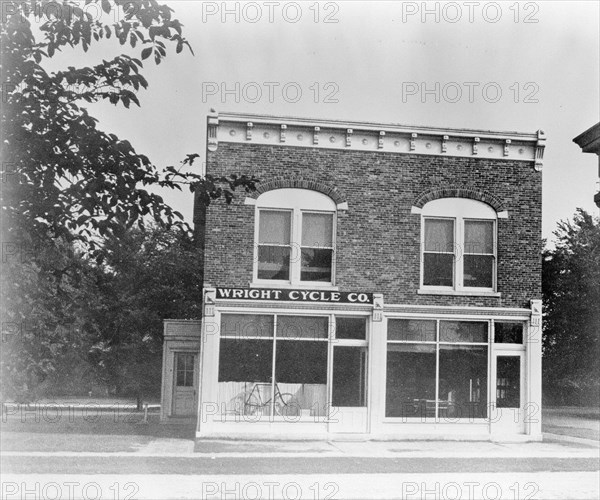 Wright Brothers Bicycle Shop, 1937. Creator: Unknown.
