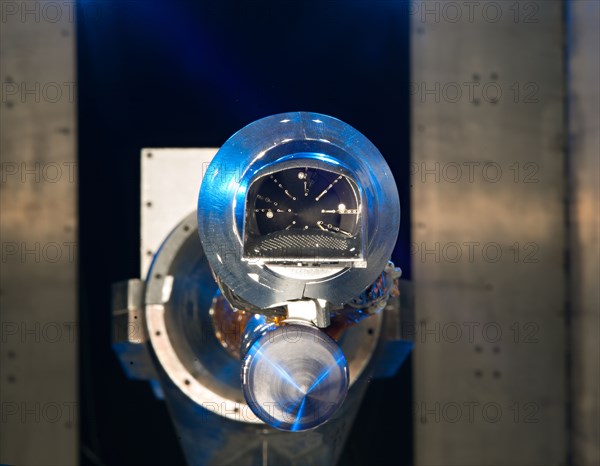 A close-up view inside Supersonic Wind Tunnel, USA, 2013.  Creator: Quentin Schwinn.