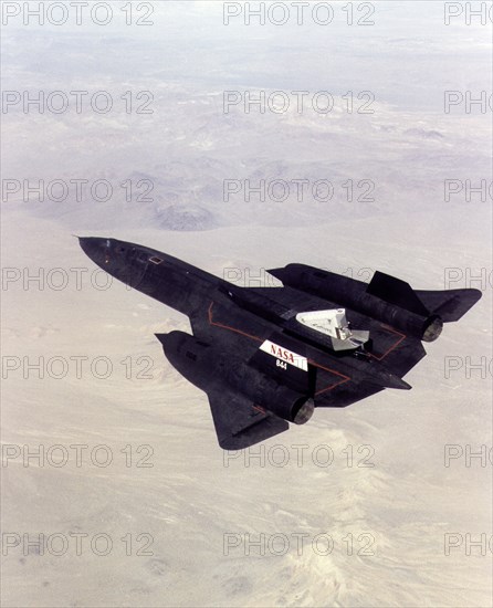 Linear Aerospike SR-71 Experiment (LASRE), USA, 1997.  Creator: NASA.