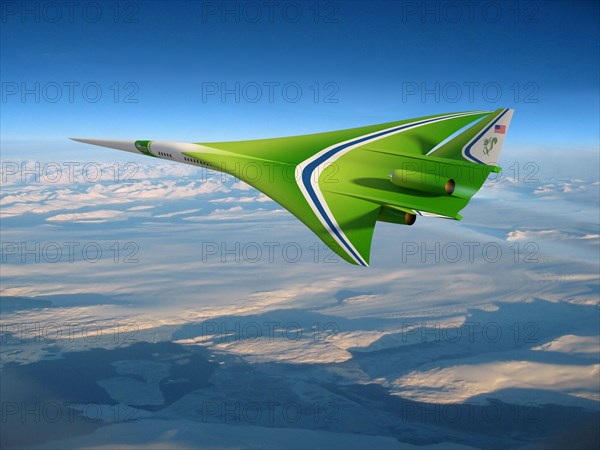 Updated Supersonic, USA, 2007.  Creator: NASA.