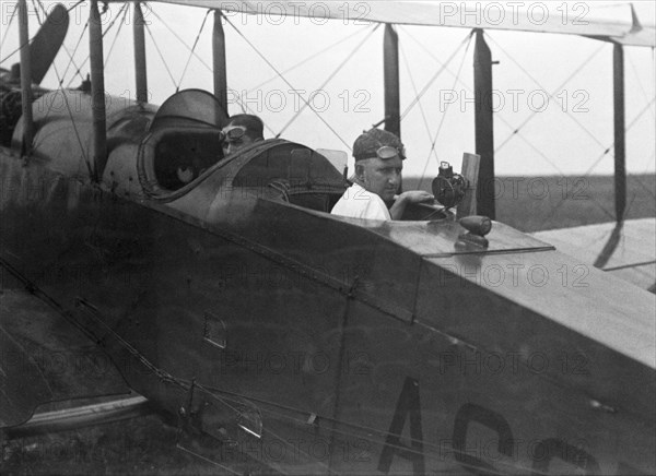 Test pilot and engineer, USA, 1920.  Creator: Unknown.