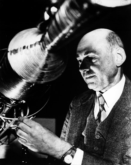 Dr Robert Goddard, American rocketry pioneer, c1930s.  Creator: Unknown.