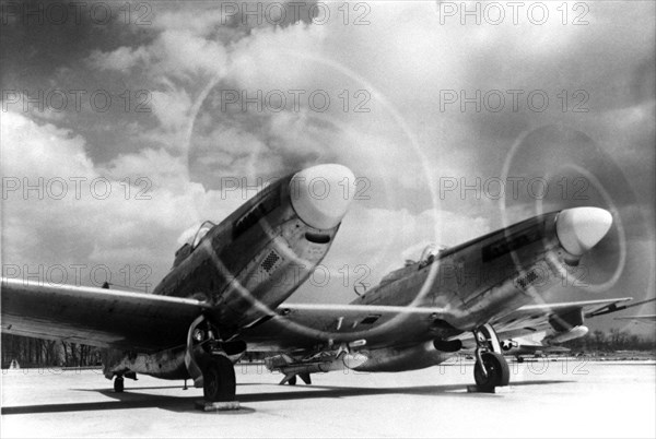 XP-82 (XF-82) Twin Mustang, Langley Research Center, Virginia, USA, 5 May 1951. Creator: Unknown.