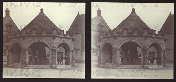 Somerton Market Cross, Market Place, Somerton, South Somerset, Somerset, 1913. Creator: Walter Edward Zehetmayr.