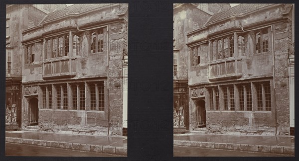 Tribunal House, High Street, Glastonbury, Mendip, Somerset, 1913. Creator: Walter Edward Zehetmayr.