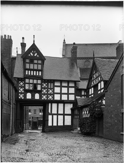 Council House Gatehouse, Shrewsbury, Shropshire, 1922. Creator: London Midland and Scottish Railway.