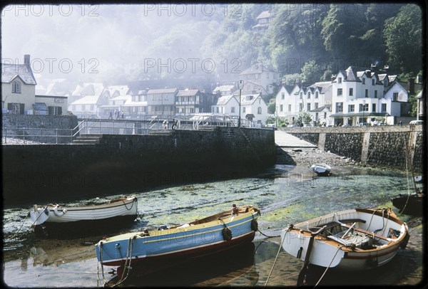 Lynmouth Harbour, Lynmouth, Lynton and Lynmouth, North Devon, Devon, 1963. Creator: Norman Barnard.