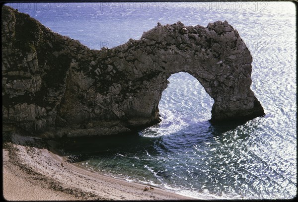 Durdle Door, West Lulworth, Purbeck, Dorset, 1966. Creator: Norman Barnard.