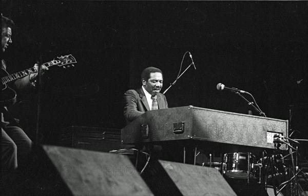 Jimmy Smith, Philip Morris Jazz. Festival. Dominion Theatre. London, Nov 1985. Creator: Brian O'Connor.