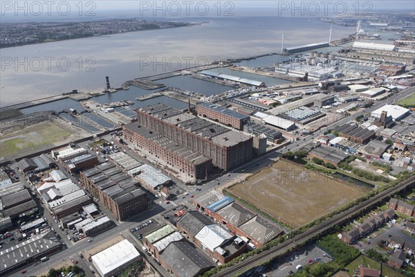 Stanley Dock and environs, Liverpool, 2015. Creator: Historic England.