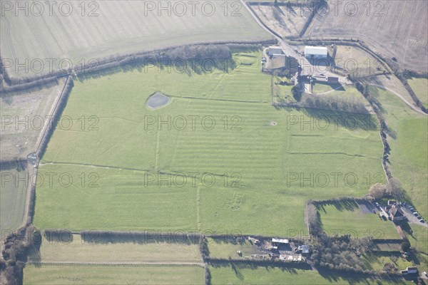 Romano-British villa and associated medieval earthworks, Car Colston, Nottinhghamshire, 2015. Creator: Historic England.