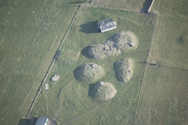 Lizard Lane World War Two heavy anti-aircraft battery, near Whitburn, South Tyneside, 2015. Creator: Historic England.