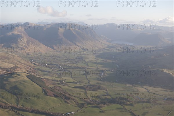 Lorton Vale, from the north-west, Cumbria, 2015. Creator: Historic England.