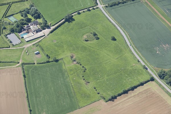 Alstoe Moot and part of Alsthorpe deserted medieval village, Rutland, 2015. Creator: Historic England.