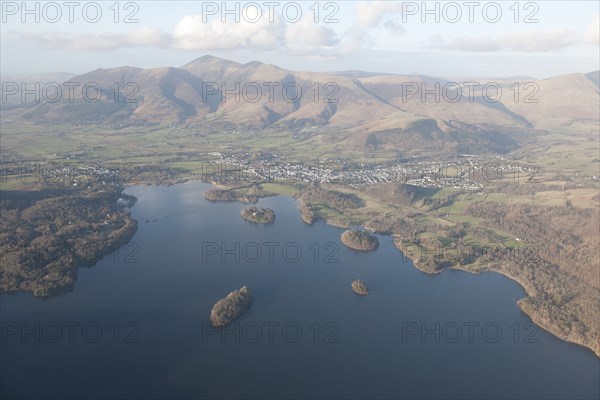 Derwent Water, Keswick and Skiddaw, Cumbria, 2015. Creator: Historic England.