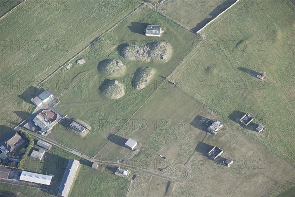 Lizard Lane World War Two heavy anti-aircraft battery, near Whitburn, South Tyneside, 2015. Creator: Historic England.