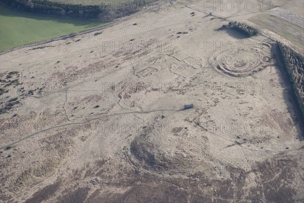 Iron Age and Romano-British earthworks, Jenny's Lantern, Northumberland, 2015 Creator: Historic England.