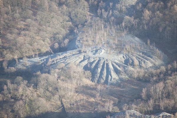 Spoil heap, Hodge Close Quarry, Cumbria, 2015. Creator: Historic England.