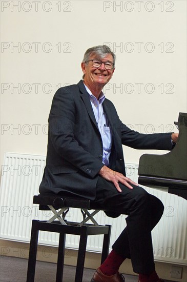 Darius Brubeck, Darius Brubeck Quartet, NJA Fundraiser, Loughton Methodist Church, Essex, Sep 2021. Creator: Brian O'Connor.