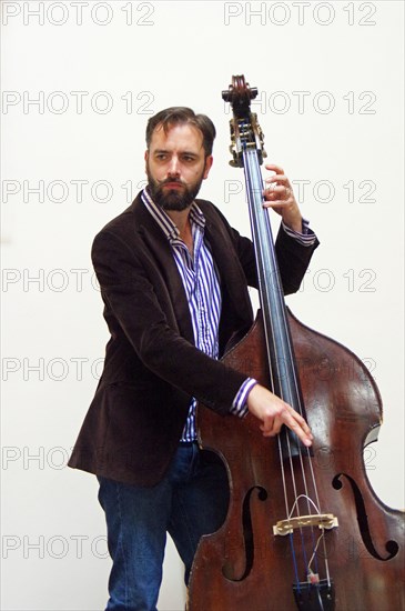 Matt Ridley, Darius Brubeck Quartet, NJA Fundraiser, Loughton Methodist Church, Essex, Sep 2021. Creator: Brian O'Connor.