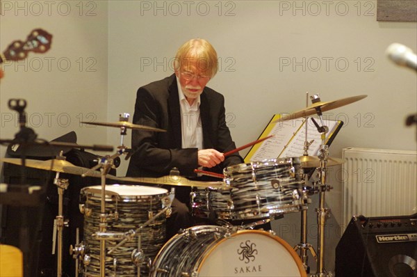 Jim Newton, The Pete Allen Band, Deanwood Park Golf Club, Newbury, Berks, 10th Oct. 2021. Creator: Brian O'Connor.