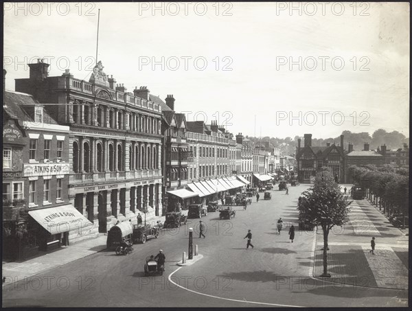 Blue Boar Row, Salisbury, Wiltshire, Wiltshire, 1925-1935. Creator: Unknown.