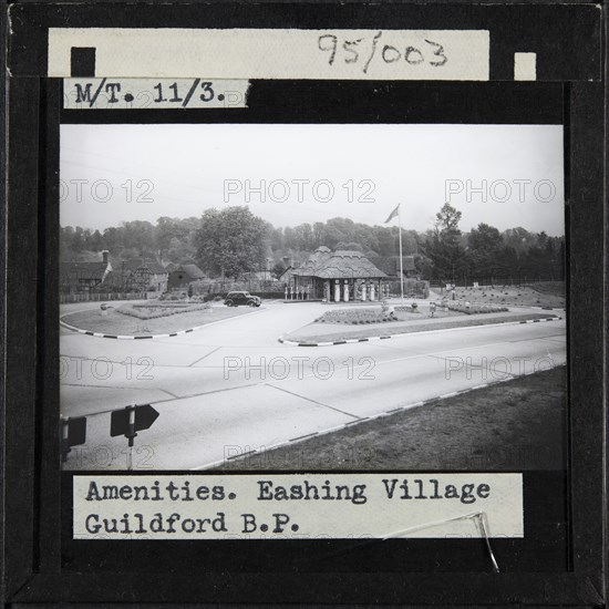 Eashing Petrol Station, Lower Eashing, Shackleford, Guildford, Surrey, 1930s. Creator: Unknown.