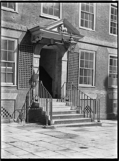 Lamb Building, Church Court, Temple, City of London, Greater London Authority, 1930s. Creator: Charles William  Prickett.