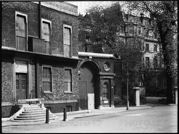 Whitehall Gardens, Whitehall, City of Westminster, Greater London Authority, 1930s. Creator: Charles William  Prickett.