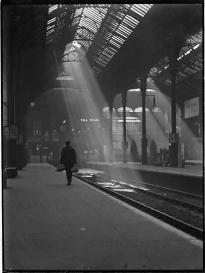 Liverpool Street Station, Liverpool Street, City of London, Greater London Authority, c1932. Creator: Charles William Prickett.