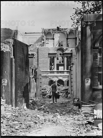 Pembroke House, Whitehall Gardens, Whitehall, City of Westminster, GLA, late 1930s. Creator: Charles William  Prickett.