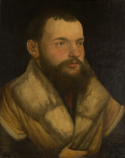 Portrait of a Man, 1520/30. Creator: Martin Schaffner.