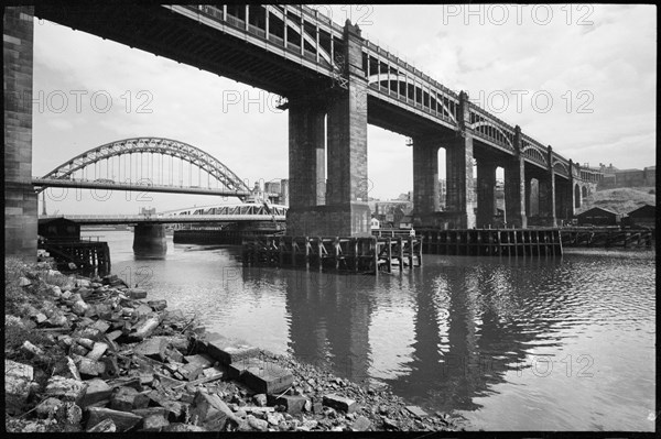 High Level Bridge, Newcastle Upon Tyne, c1955-c1980. Creator: Ursula Clark.
