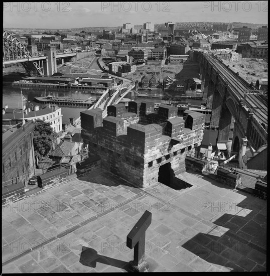 Castle Keep, Castle Garth, Newcastle Upon Tyne, c1955-c1980. Creator: Ursula Clark.