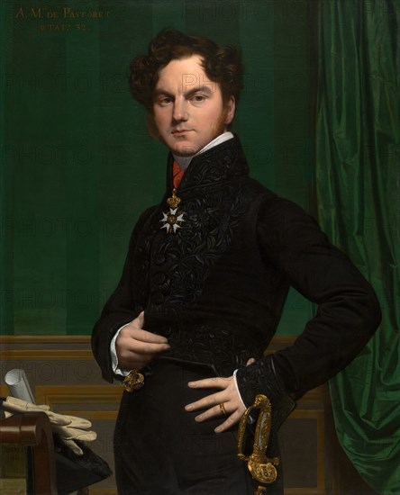 Amédée-David, the Comte de Pastoret, 1823-26. Creator: Jean-Auguste-Dominique Ingres.