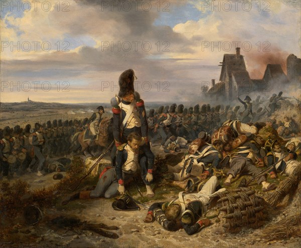 Battle Scene, c. 1825. Creator: Hippolyte Bellangé.