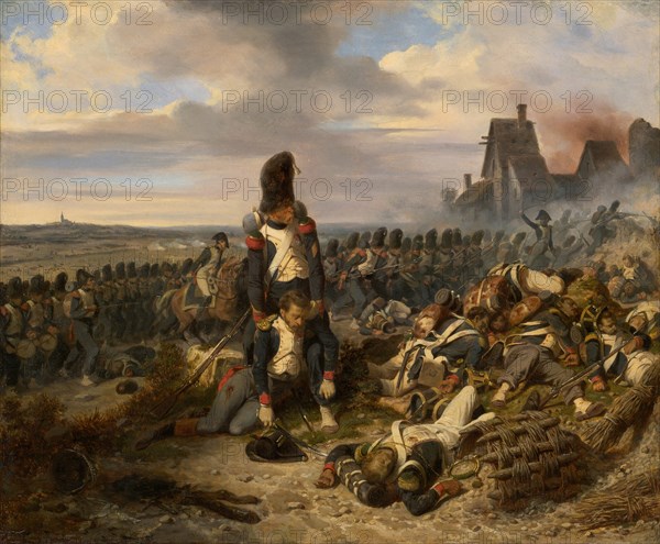 Battle Scene, c. 1825. Creator: Hippolyte Bellangé.