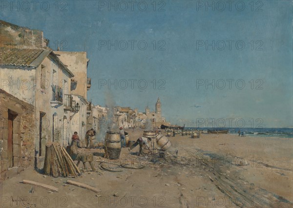 Sitges, 19th century. Creator: Juan Roig y Soler.