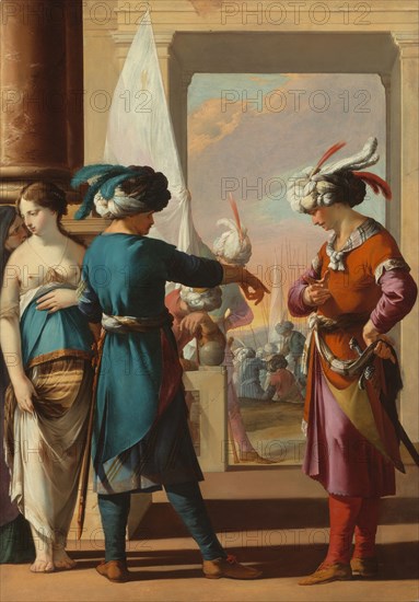 Panthea, Cyrus, and Araspas, 1631/34. Creator: Laurent de la Hyre.