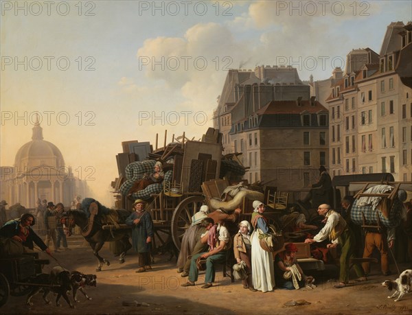 The Movings, 1822. Creator: Louis Leopold Boilly.