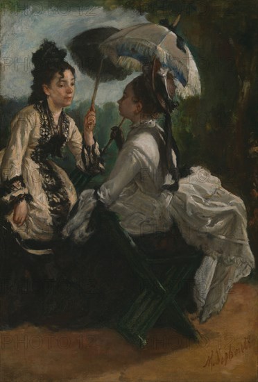 The Conversation, 1875/79. Creator: Marcellin Desboutin.